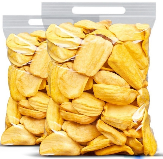 이슬빛 과일건조칩 무설탕 잭프루트칩 바삭한 말린과일칩, 1개, 500g