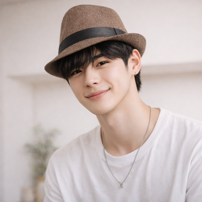 SODAM GO2 남자 페도라 신사모자 남자 카우보이 모자