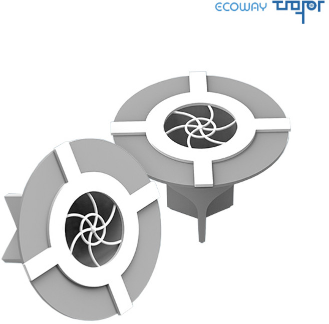 에코웨이 다막아 싱크대 화장실 욕실 하수구트랩 배수구덮개 벌레 악취 냄새 차단 마개, 1개, 1. 욕실용