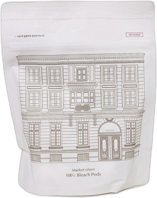 마켓올슨 100도 표백 캡슐 드럼 일반겸용, 1