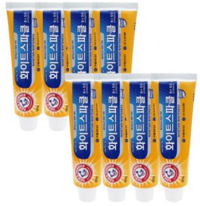 암앤해머 화이트닝 스파클 치약 121g 8개 10개