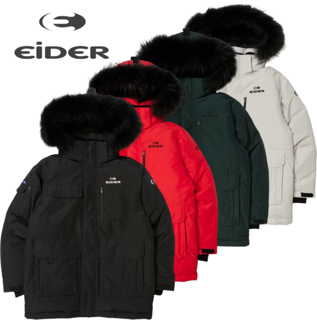 [백화점발송]아이더 남여공용 패딩 카라스 리버스 다운자켓 여행 캠핑 커플패딩 등산 시그니처 아이템 따듯함 보온성