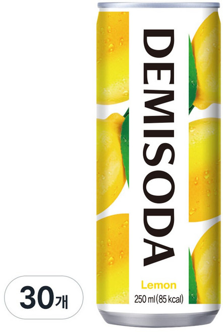 데미소다 레몬, 250ml, 30개