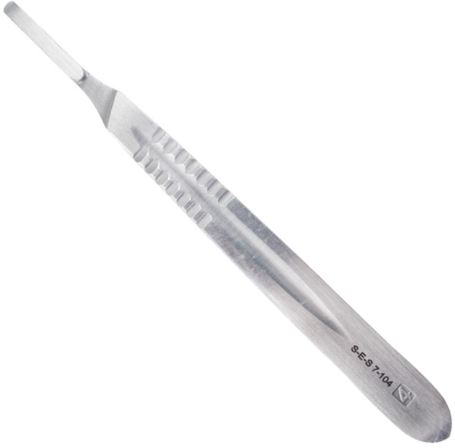 SHARP 不鏽鋼刀柄 SES 7-103, 1個, 4號 SES 7-104 (長度：14cm)
