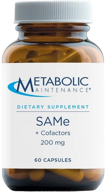 메타볼릭 샘이 + 코팩터스 위드 마그네슘 칼슘 비타민B6 엽산 캡슐 Metabolic Maintenance Same + CoFactors, 1개, 60정 - 쿠팡