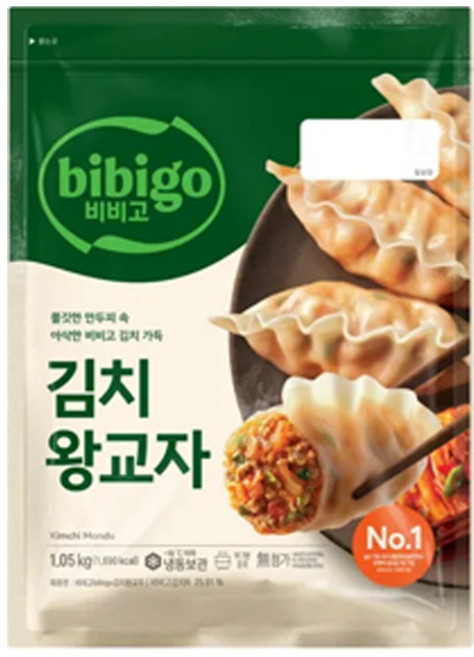 씨제이 비비고김치왕교자만두1.05kg씨제이, 1.05kg, 1개