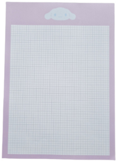 [슈엘문구샵] 시나모롤 대떡메모지 노트패드 A4 50매 3개