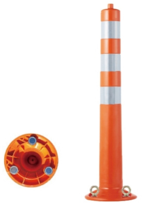 차선규제봉 자석형 (대) 주차금지 도로안전 시선유도 주차차단봉, 1개