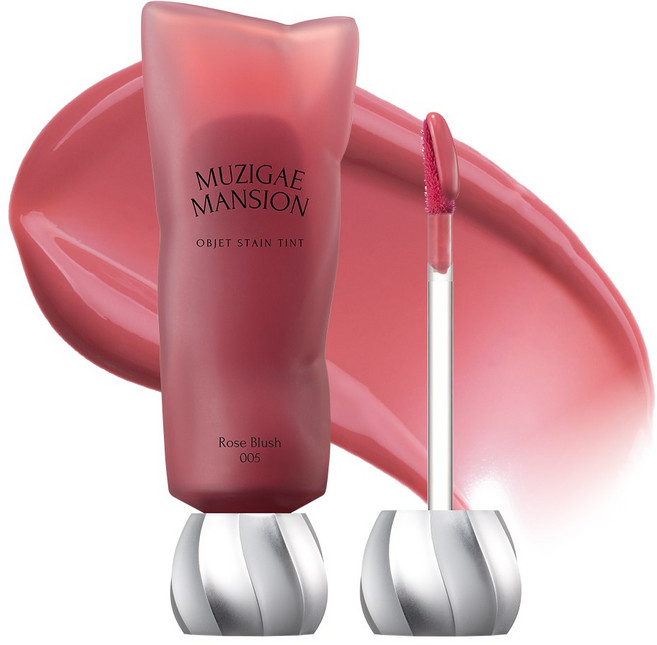 [공식몰] 무지개맨션 오브제 스테인 틴트 10종, 005 로즈 블러쉬, 1개