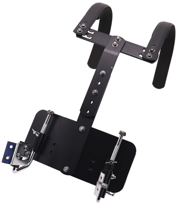 블랙 메탈 마칭 스네어 드럼 캐리어 드럼 플레이어 학생용 스폰지 숄더 패드 초보자용, 1개