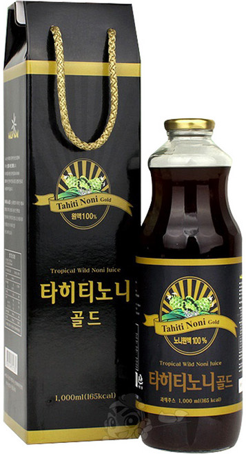 타히티 노니 골드 과채쥬스 1000ml 노니주스 원액 즙 엑기스 인도뽕나무, 1L, 1박스