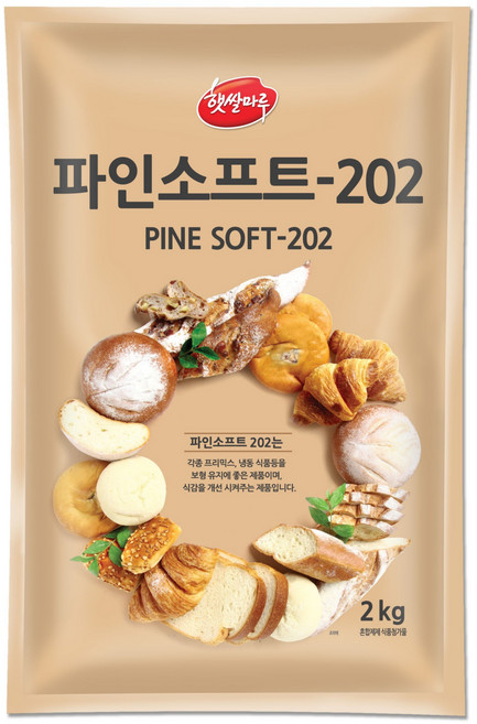 파인소프트 202 대두식품 2kg, 6개