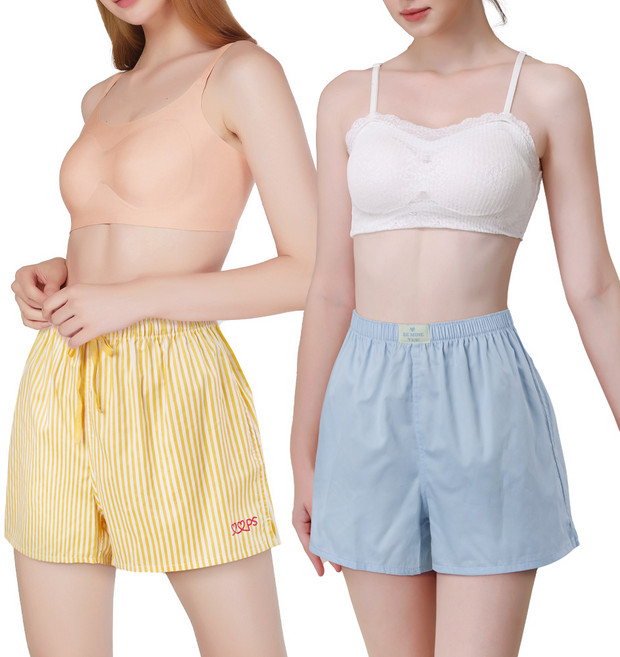 YES 예스 순면 60수 여성 트렁크 2매세트 TZ302
