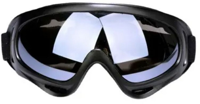 키미블랑 가벼운 방풍 고글, 그레이, 1개