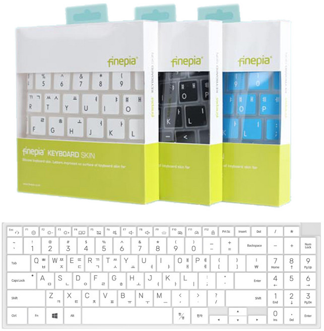 삼성 갤럭시북 프로 NT950XDB NT951XDB NT950XDC 한영 자판인쇄 키스킨 15.6인치-문자인쇄, 문자인쇄키스킨, A-Type(화이트)-갤럭시북 프로 NT950X~, 1개