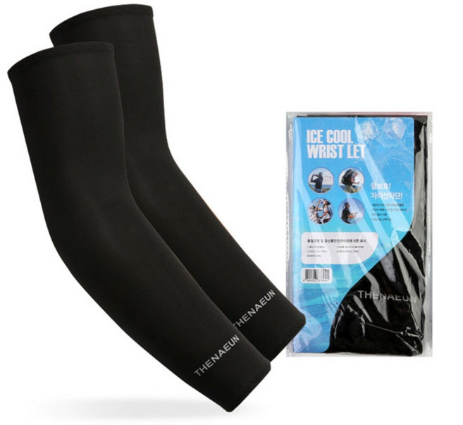 아이스 쿨토시 2p x 10p, 블랙, 10개