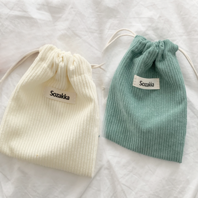 멜로우앤유 미니 복조리 파우치 1+1