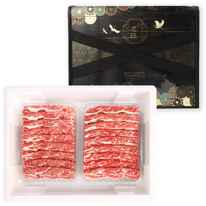 미국산 초이스등급 최고급 678번 LA갈비 4KG 꽃갈비 명절 선물세트