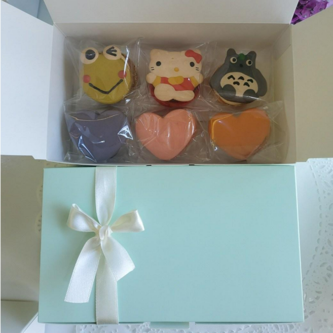 마카롱선물세트 수제마카롱 선물세트, 6구세트, 1개