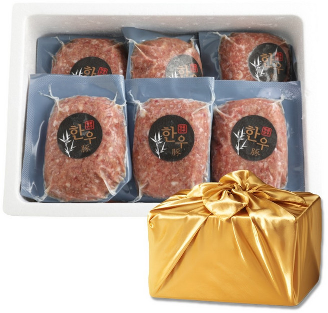 2025년 명품본가 한우떡갈비 스테이크 세트 설 명절 선물세트 한우 선물, 170g