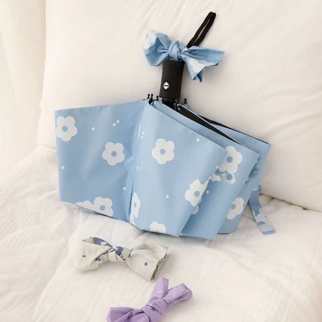 JOY NARA 원 터치 플라워 3단 자동 우양산