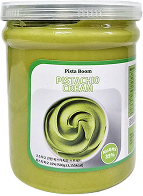 프리미엄 피스타치오 스프레드 두쫀쿠 두바이초콜릿 재료 홈베이킹, 1개, 500g