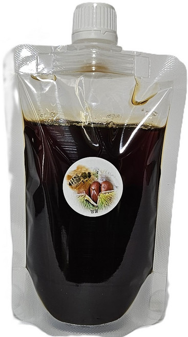 한국의 맛 밤꿀향 자연숙성꿀 휴대형 Korean delicious honey, 1개, 250g