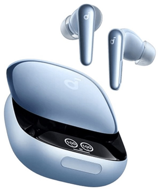 리버티 4 프로 이어폰 노이즈캔슬링 무선, 딥 스카이 블랙