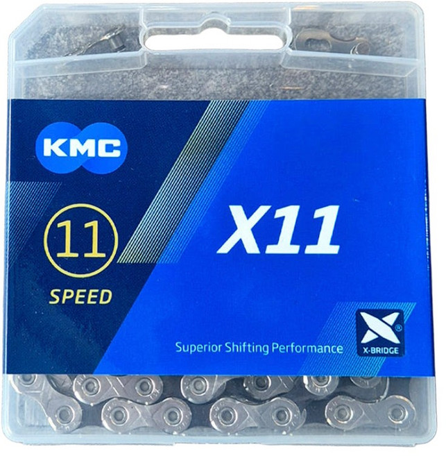 KMC X11 체인 / 시마노 105 울테그라 11단 호환 / 로드 MTB 겸용, 1개