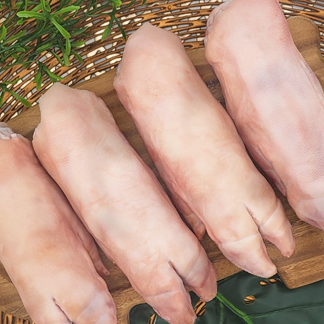 [미트애/미트KG] 통 미니 돼지족발(앞발) 10kg 돼지족 미니족발 마라족발 불족발, 1개