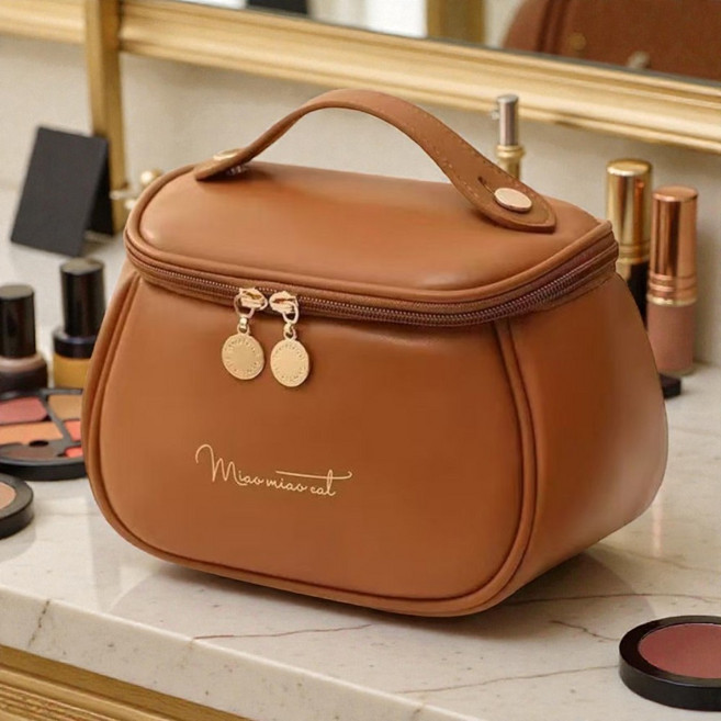 뮤루 여성 화장품 메이크업 파우치