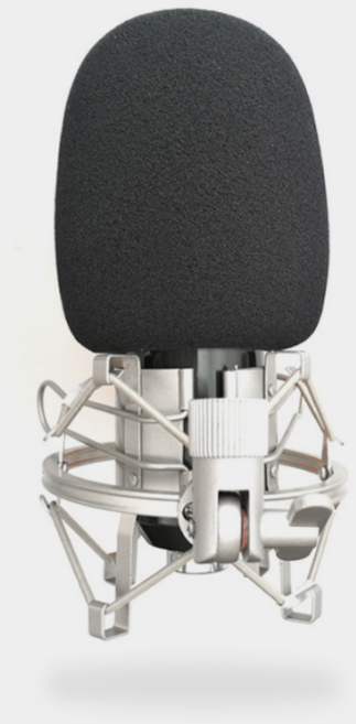 컨덴서 마이크 스펀지 커버 블랙 대형 콘덴서