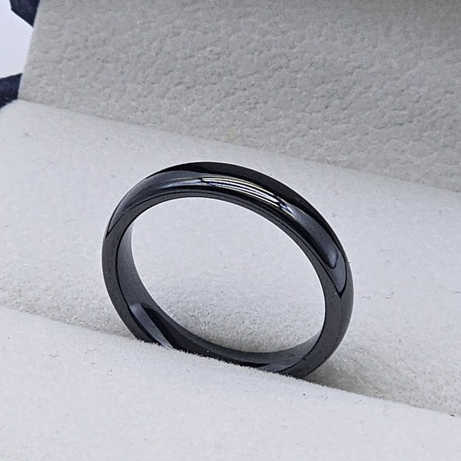 4mm 오닉스 원석반지 남녀공용 오닉스반지