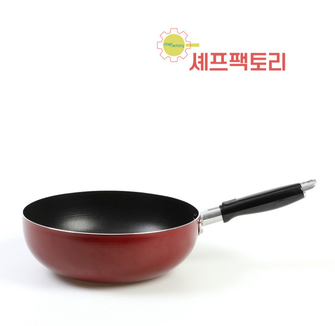 셰프팩토리 프라이튀김팬 가정용 업소용 식당용, S.34, 1개, 34cm
