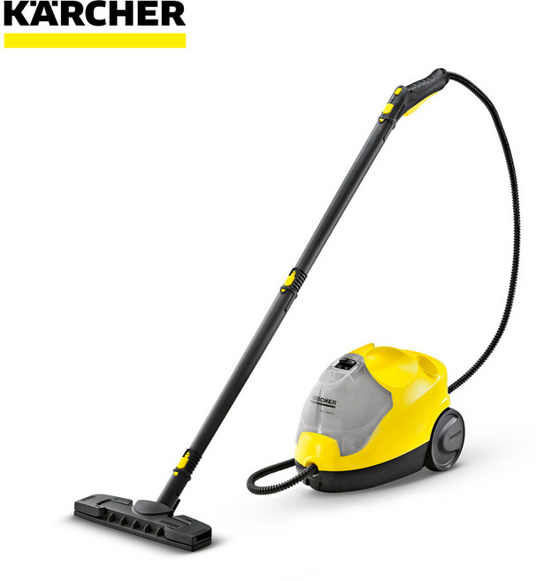 德國凱馳 KARCHER SC4 EasyFix 高壓蒸汽清洗機，多用途快拆設計，高溫殺菌清潔，居家清潔好幫手, 1組, 黃色