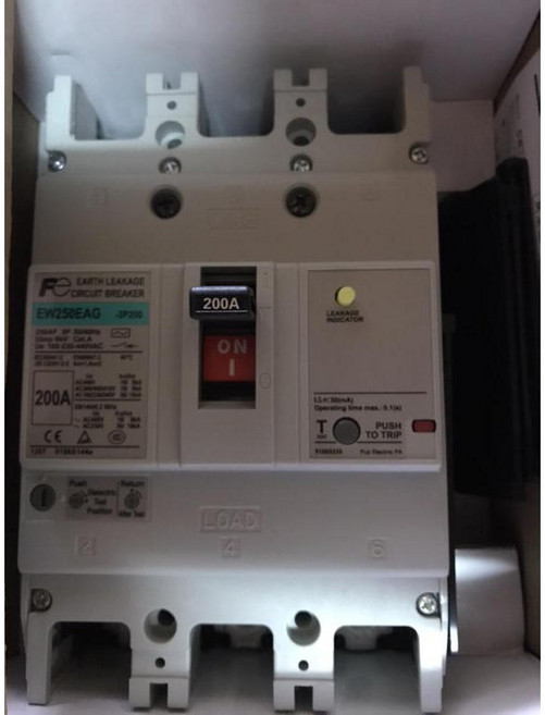 Fuji Electric 富士 漏電斷路器 EW250EAG 3P, 1個, 125A