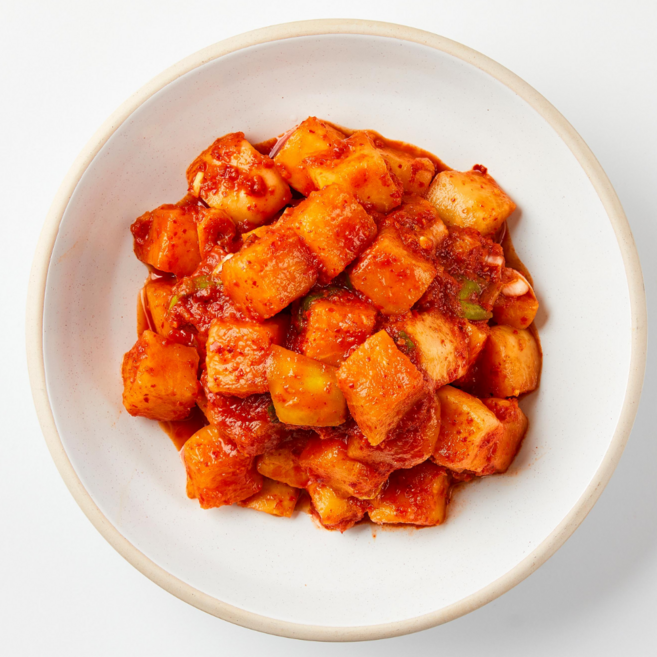 청담락 국내산 겨울무 깍두기 2kg, 1개, 10kg
