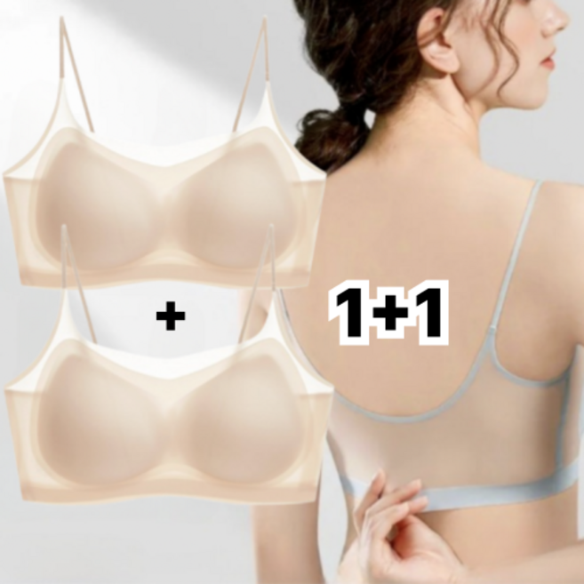 르러프 숨쉬는 시스루 노와이어 쿨 브라