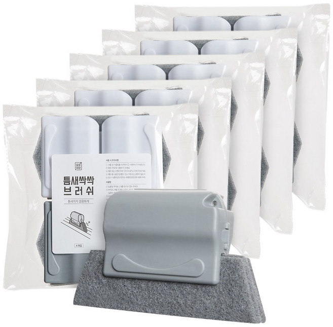 깔끔대장 틈새싹싹 브러쉬, 5개