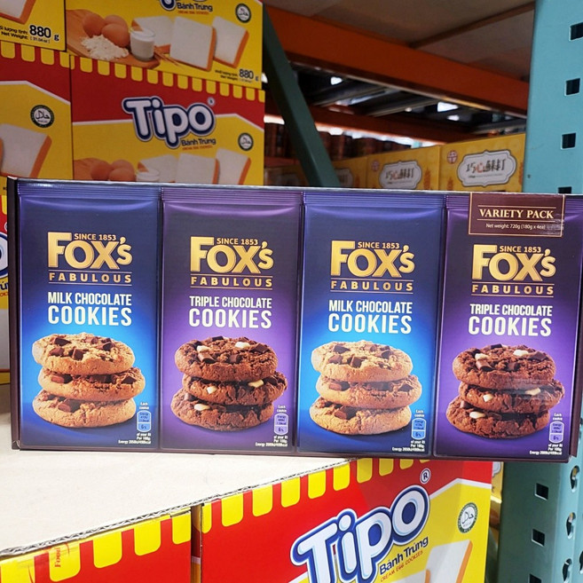 폭스 초콜릿 쿠키, 2세트, 720g