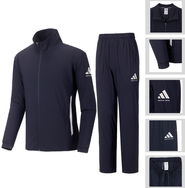 아디다스 여름 츄리닝 세트 에어쿨링 운동복 트레이닝 세트 TR120 네이비