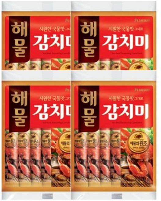 청정원 해물 감치미, 4개