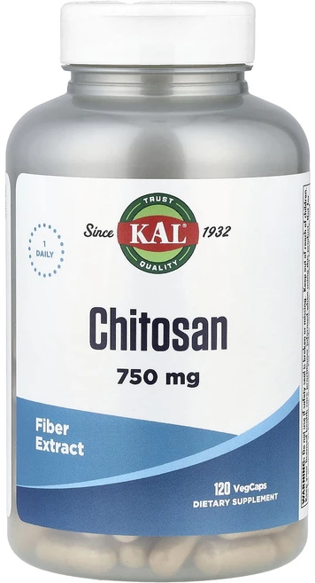 KAL 키토산 750mg 베지캡슐 120정, 5개 - 쿠팡