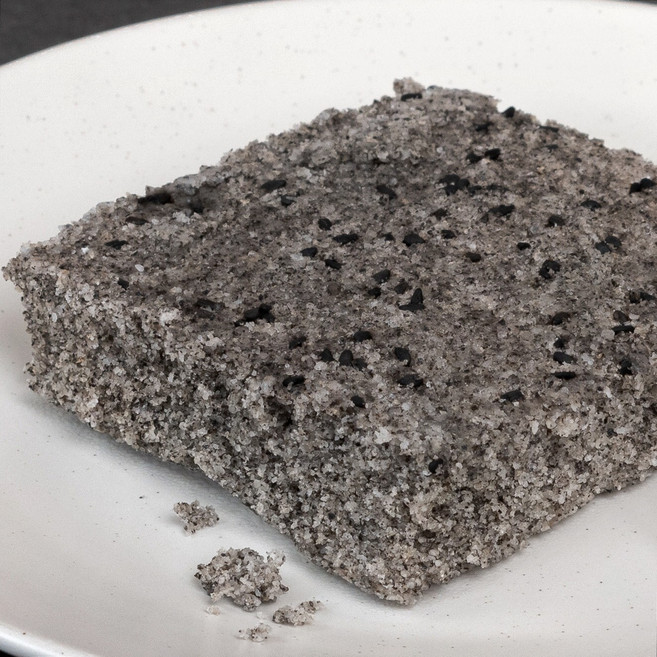 싸리재 냉동 현미떡 [ 흑임자 현미 설기 800g ] 개별포장떡 시루떡, 1개