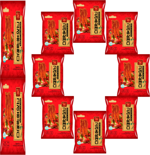 일광제과 고려 홍삼 캔디, 10개, 280g