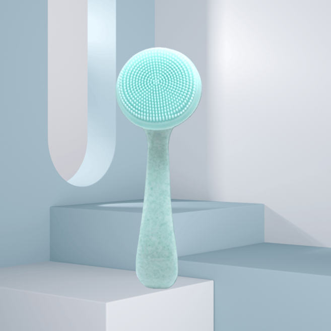 피노 실리콘 마스크 브러시, 1개, 파란색