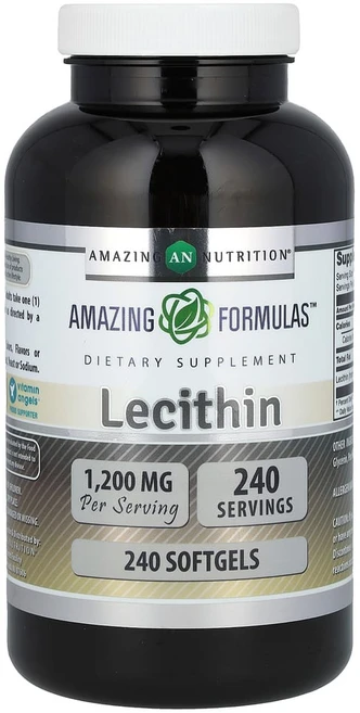 아이허브 레시틴 1200mg 소프트젤 240정, 1개 - 쿠팡