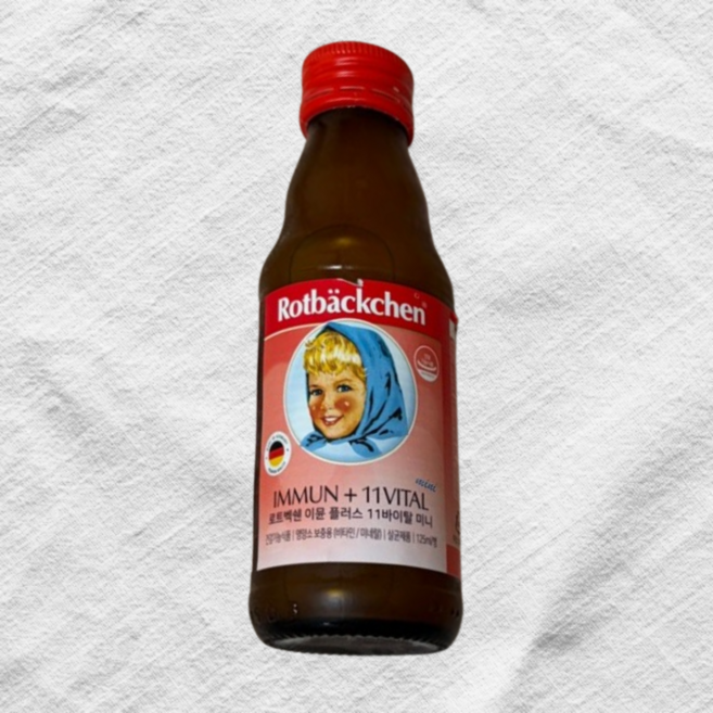 로트벡쉔 이뮨 플러스 11 바이탈 미니 24병 올인원 액상 멀티비타민, 125ml, 2박스