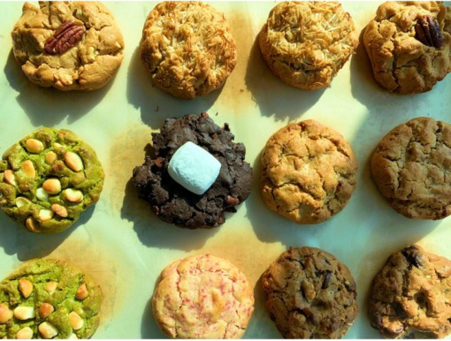 허니스쿠키 르뱅 수제쿠키 디저트 아이들간식, 1개, 75g, (얇은 쿠키) 클래식 다크초코