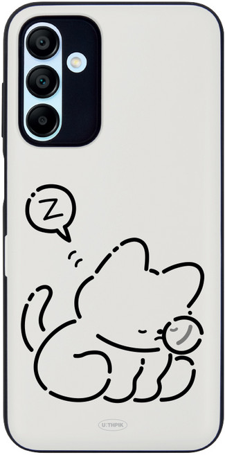 98가지 디자인 갤럭시A16 전용 키즈폰 마그네틱 카드2장수납 케이스